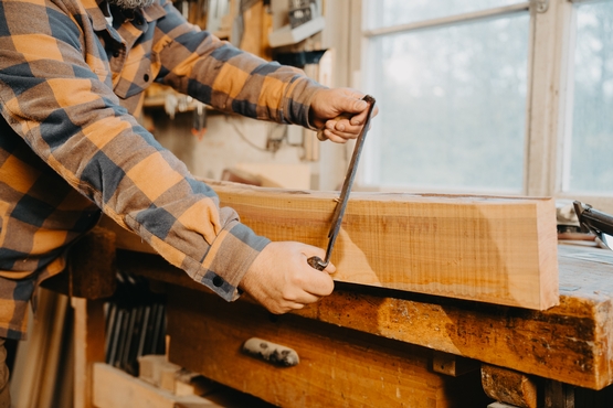 Schreinerei von innen